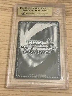 BGS 10 Weiss Schwarz Yuuki Gold Signature SAO/S71-031SP SP Sword Art Online Sao - Image 2