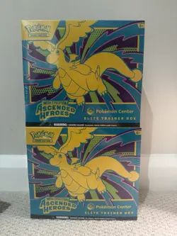 2X Ascended Heroes Pokemon Center ETB Elite Trainer Box Factory Sealed MINT - Image 1