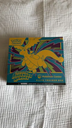 Ascended Heroes Pokemon Center ETB Elite Trainer Box Factory Sealed And New - Image 1