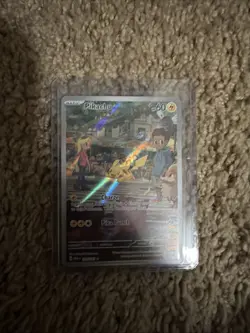 Pokemon TCG Pikachu IR 173/165 Sv: Scarlet & Violet 151 Illustration Rare Holo - Image 1