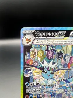 Pokemon Vaporeon Ex Special Illustration Rare SIR 149/131 Prismatic Evolutions - Image 2