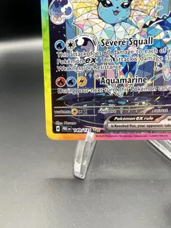 Pokemon Vaporeon Ex Special Illustration Rare SIR 149/131 Prismatic Evolutions - Image 4