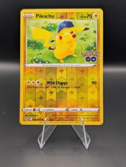Pikachu - 028/078 - Pokemon GO - Reverse Holo - NM - Image 1