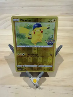 Pikachu Pokemon Go 028/078 - Reverse Holo Rare - Pokemon TCG - Image 1