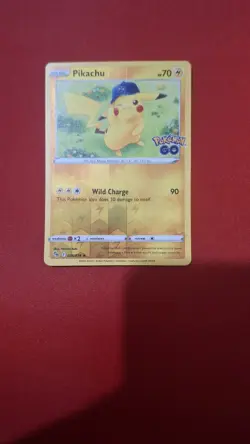 Pokemon Go - Rare Reverse Holo - TCG Card - Pikachu 028/078 - Image 1
