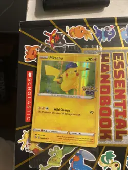 Pokemon TCG Pikachu Pokemon GO 028/078 Holo Holo Rare Still In Packet Not Open - Image 1