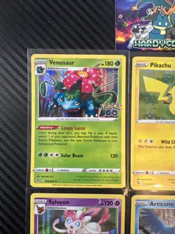 Pokemon Go 6 Holo Bundle- Pikachu 028/078 + Venusaur + Blastoise & Many More NM - Image 2
