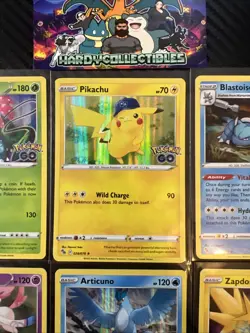 Pokemon Go 6 Holo Bundle- Pikachu 028/078 + Venusaur + Blastoise & Many More NM - Image 3