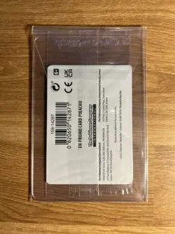Pokemon TCG Pikachu Pokemon GO 028/078 Holo Rare Card Sealed - Image 2