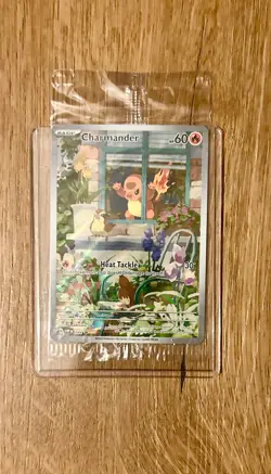 Charmander SVP 044 SV: Obsidian Flames Promo Card Scarlet Violet Sealed Pokemon - Image 1