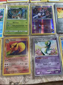 Pokemon Tcg Cards!! Small Lot Flareon, Gardevoir And Rillaboom - Image 1