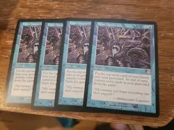 4x False Memories Torment MTG Magic The Gathering Card Rare Vintage Blue Playset - Image 1