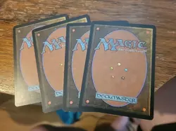 4x False Memories Torment MTG Magic The Gathering Card Rare Vintage Blue Playset - Image 2