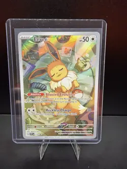 Pokemon Eevee TCG 173 Holo Promo Card Prismatic Evolutions ETB - Image 1