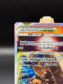 Kleavor VSTAR Holo Pokemon TCG Card Black Star Promo 2022 SWSH249 (P9) - Image 5