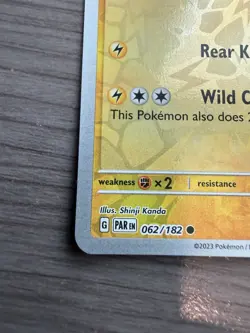 Pokemon TCG Blitzle 62/182 Paradox Rift Reverse Holo Uncommon Card NM - Image 4