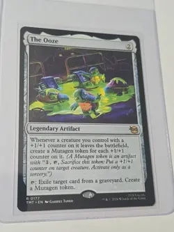 The Ooze TMNT Regular 0177 Magic The Gathering NM - Image 1