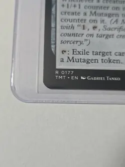 The Ooze TMNT Regular 0177 Magic The Gathering NM - Image 5