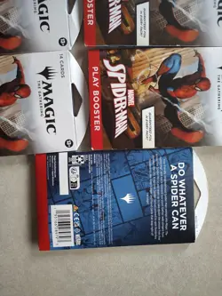 MTG: Magic The Gathering Marvel Spider-Man Play Sleeved Booster Pack Lot 9 - Image 2