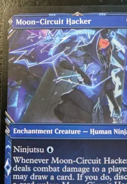 Moon-Circuit Hacker (Showcase) 334 NEO Common Kamigawa: Neon Dynasty MTG - Image 2