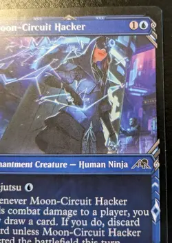 Moon-Circuit Hacker (Showcase) 334 NEO Common Kamigawa: Neon Dynasty MTG - Image 3