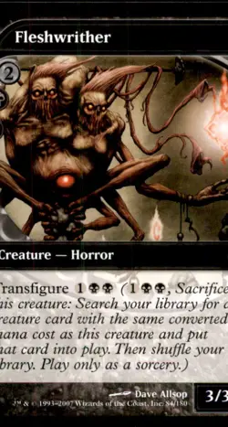 Fleshwrither LP Light Play Future Sight MTG [12114] - Image 1