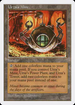 MTG Urza's Mine ** Fifth Edition ** English (NM) - Image 1