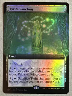 MTG / Tyrite Sanctum / KHM / #372 / FOIL (Extended Art) / Rare / NM - Image 1