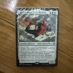 Magic The Gathering Spider Man Welcome Deck Peter Parker Pack - Image 1