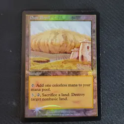 Dust Bowl Mercadian Masques FOIL Played MTG Magic The Gathering - Image 1