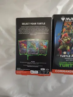 Commander Deck "Turtle Power" Teenage Mutant Ninja Turtles TMT MTG IN STOCK - Image 2
