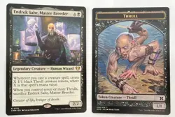 Endrek Sahr, Master Breeder ~ Commander Masters [ NearMint ] and Thrull token - Image 1