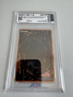 PSA 10 Yugioh Left Leg of The Forbidden One PG-62 Phantom God 2000 Japanese - Image 2
