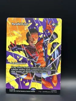 Parallel Lives 0036 BORDERLESS Mtg Spiderman Magic The Gathering MAR - Image 1