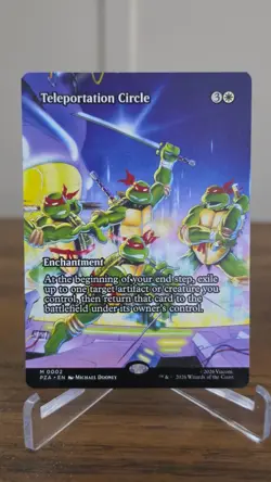 Teleportation Circle (Borderless) M TMNT Source Material 2 NM - Image 1