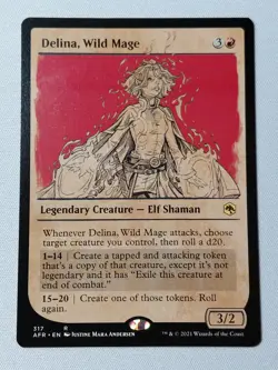 Delina, Wild Mage (Showcase) Adventures in the Forgotten Realms Regular - Image 1