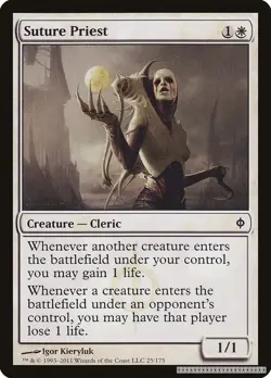 Suture Priest [NPH - 25] - NM [Normal] TCG MTG - Image 1