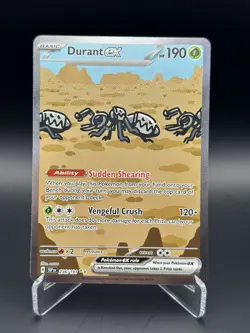 Pokemon TCG #236/191 Durant EX Special Illustration Rare Full Art PACK FRESH - Image 1