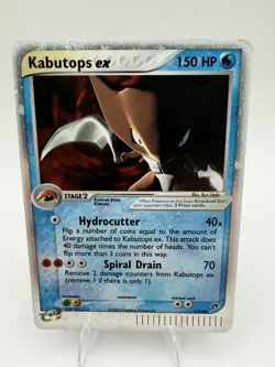 Pokemon Kabutops ex EX Sandstorm Holo Rare LP #97/100 English 2003 - Image 1