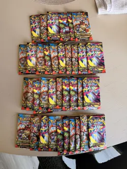 Lot of (36) Pokemon TCG Mega Evolution Base Set ME01 Booster Packs SEALED NEW - Image 1