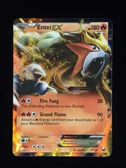 Entei EX 13/108 Pokemon Dark Explorers 🔥🔥🔥 - Image 1