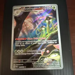 Pokemon Toedscruel SV04 Paradox Rift Illustration Rare Holo 185/182 Stage 1 HP1… - Image 1