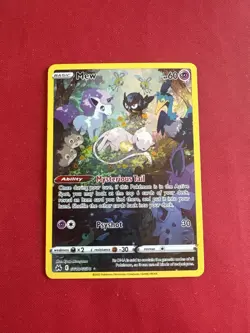 Pokemon TCG Mew GG10/GG70 Galarian Gallery Crown Zenith - Image 1