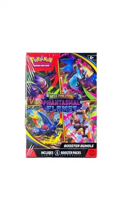 Pokemon TCG: Phantasmal Flames Factory Sealed Booster Bundle - 6 packs - Image 1