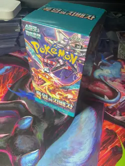Pokemon Korean Ruler of the Black Flame [sv3] Booster Box (30 Packs) - Sealed - Image 1