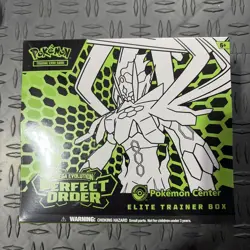 Pokemon TCG Perfect Order Pokemon Center Exclusive Elite Trainer Box ETB - Image 1
