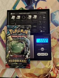(VERY HEAVY) 22.22g Pokemon TCG Twilight Masquerade Booster Pack (SEALED)✅ - Image 1