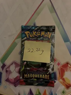 (VERY HEAVY) 22.22g Pokemon TCG Twilight Masquerade Booster Pack (SEALED)✅ - Image 2
