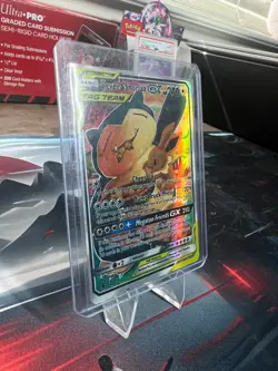2019 Pokemon Eevee & Snorlax GX SM Black Star Promo - Image 4