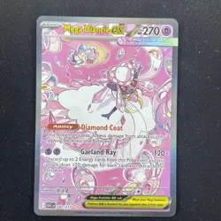 Mega Diancie ex - Alt Art - 282/217 - Ascended Heroes - SIR Pokemon TCG Card - Image 1